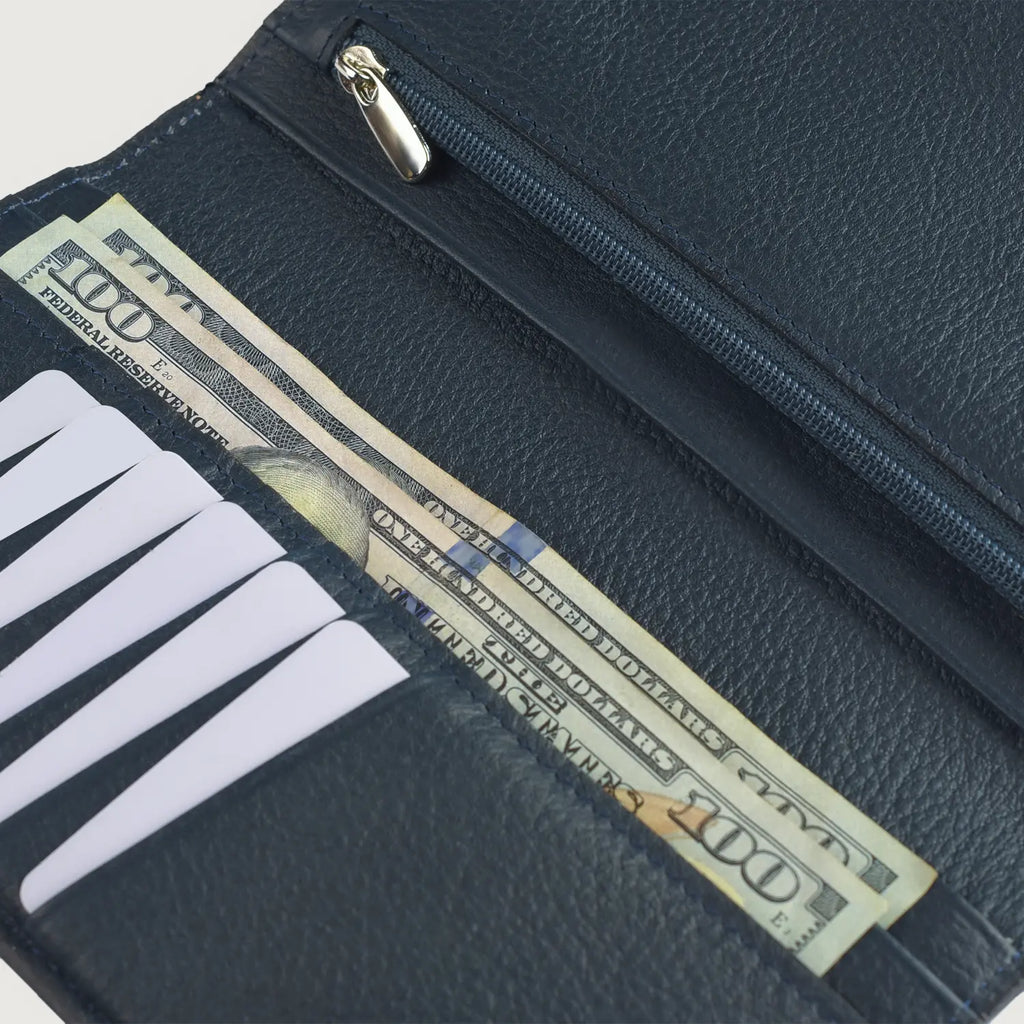 Cameron Blue Wallet - Add On