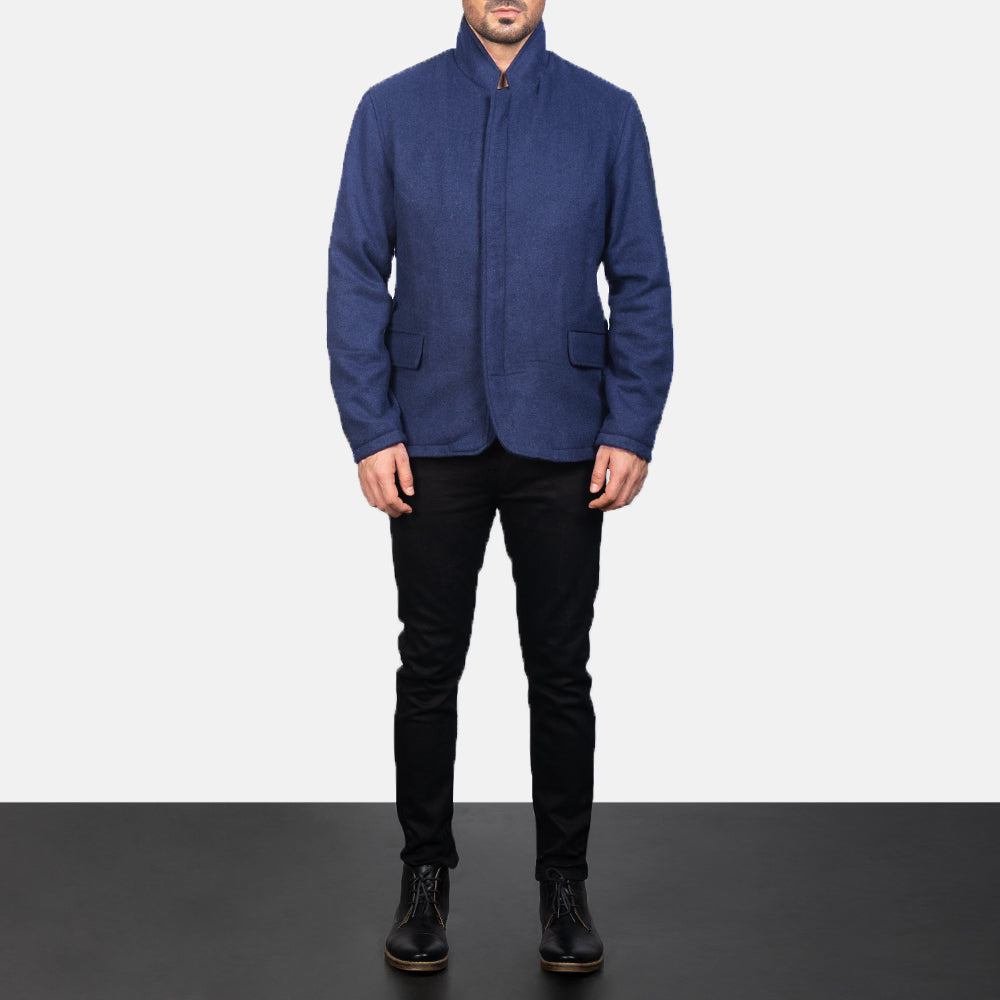 Thomas Blue Wool Jacket SH64