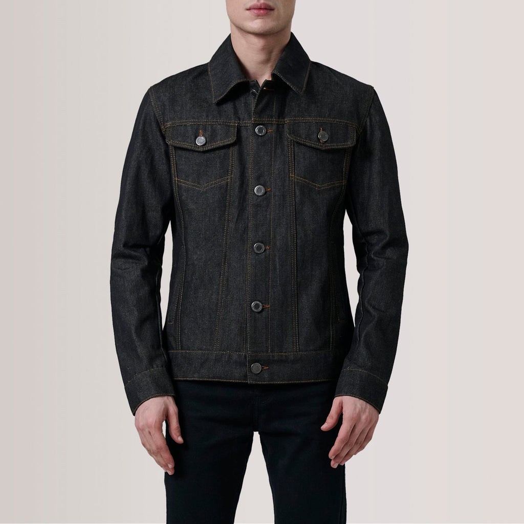 Conard Faded Black Denim