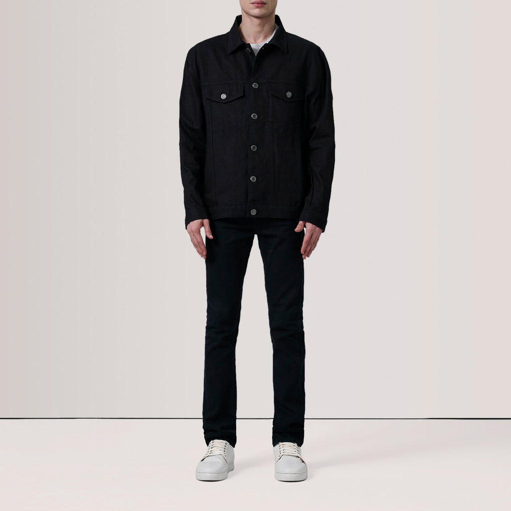 Eddie Black Oversized Denim