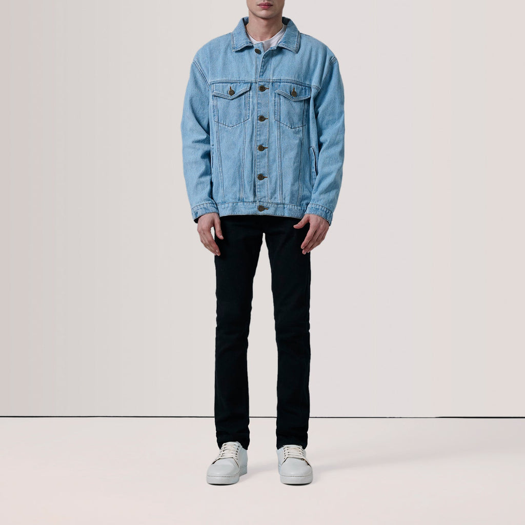 Eddie Light Blue Oversized Denim
