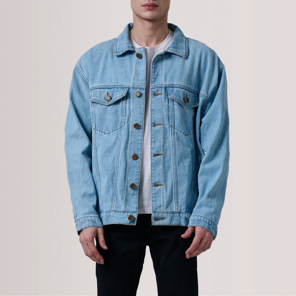 Eddie Light Blue Oversized Denim