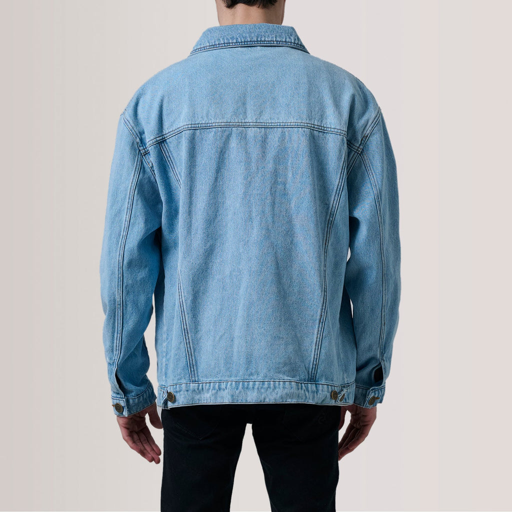 Eddie Light Blue Oversized Denim