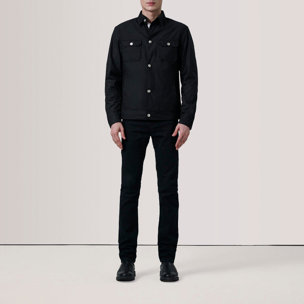 Irwin Black Waxed Canvas Field Jacket