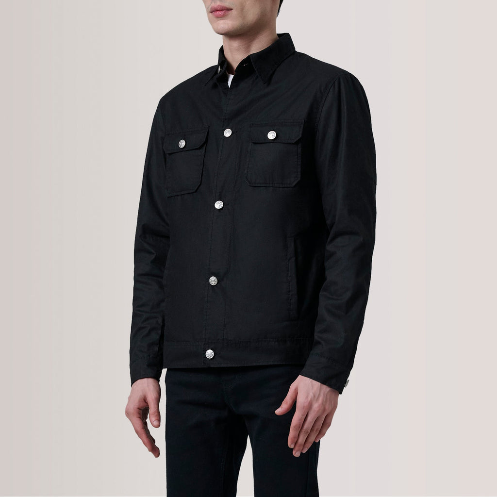 Irwin Black Waxed Canvas Field Jacket