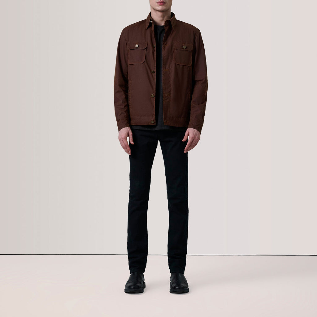 Irwin Brown Waxed Canvas Field Jacket