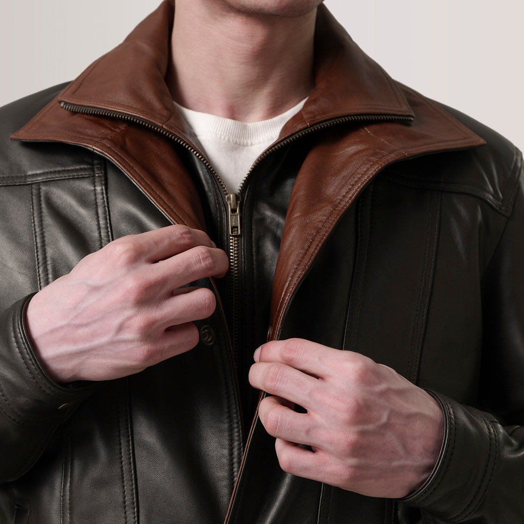 Klen Brown Classic Jacket