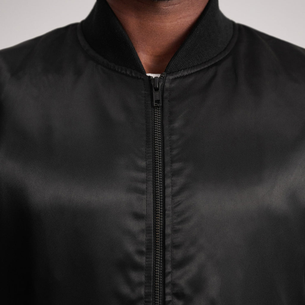 Quinton MA-1 Black Bomber Jacket