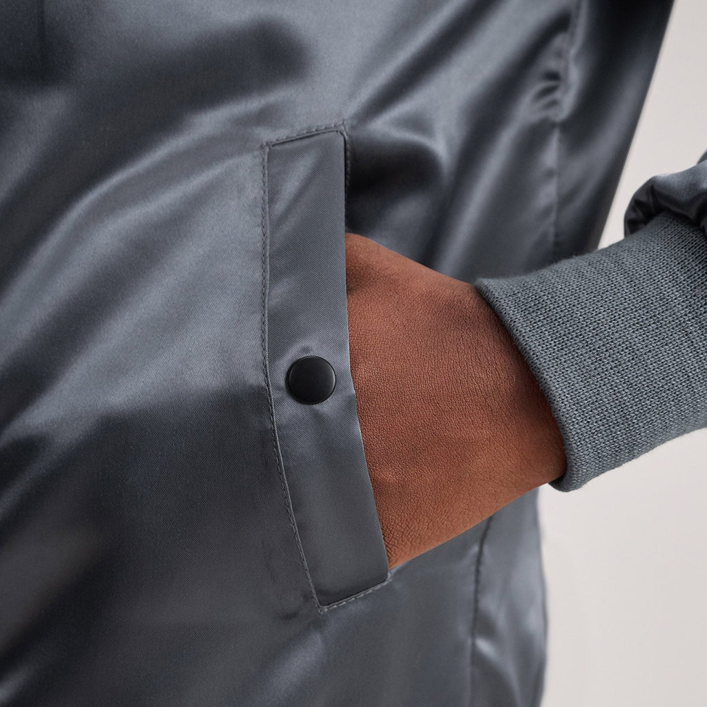 Quinton MA-1 Grey Bomber Jacket