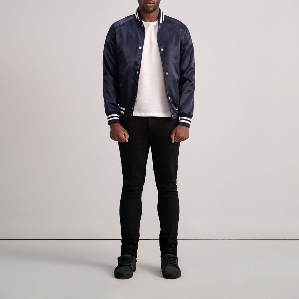 Xander Blue Varsity Jacket SH20