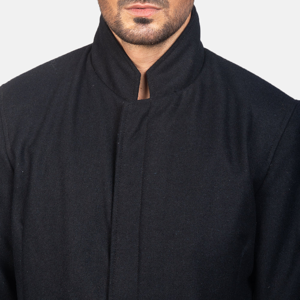 Thomas Black Wool Jacket SH65