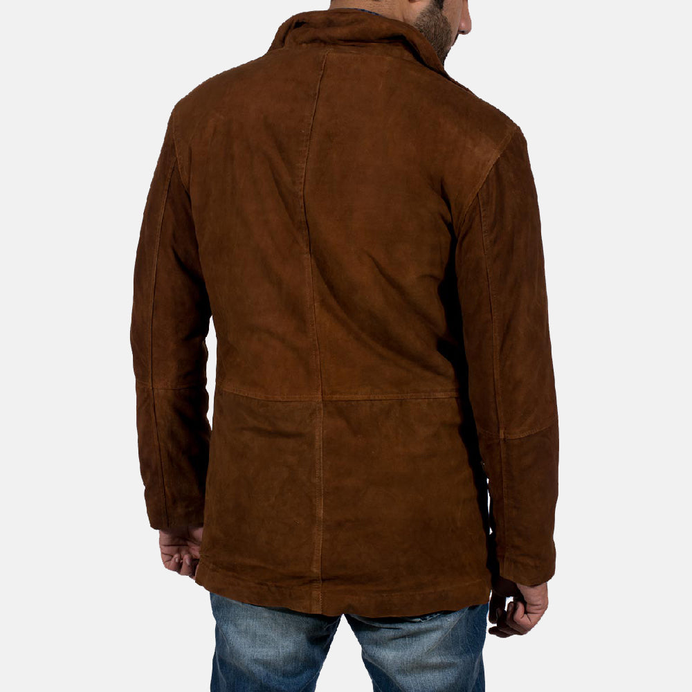 Sheriff Brown Suede Jacket SH81