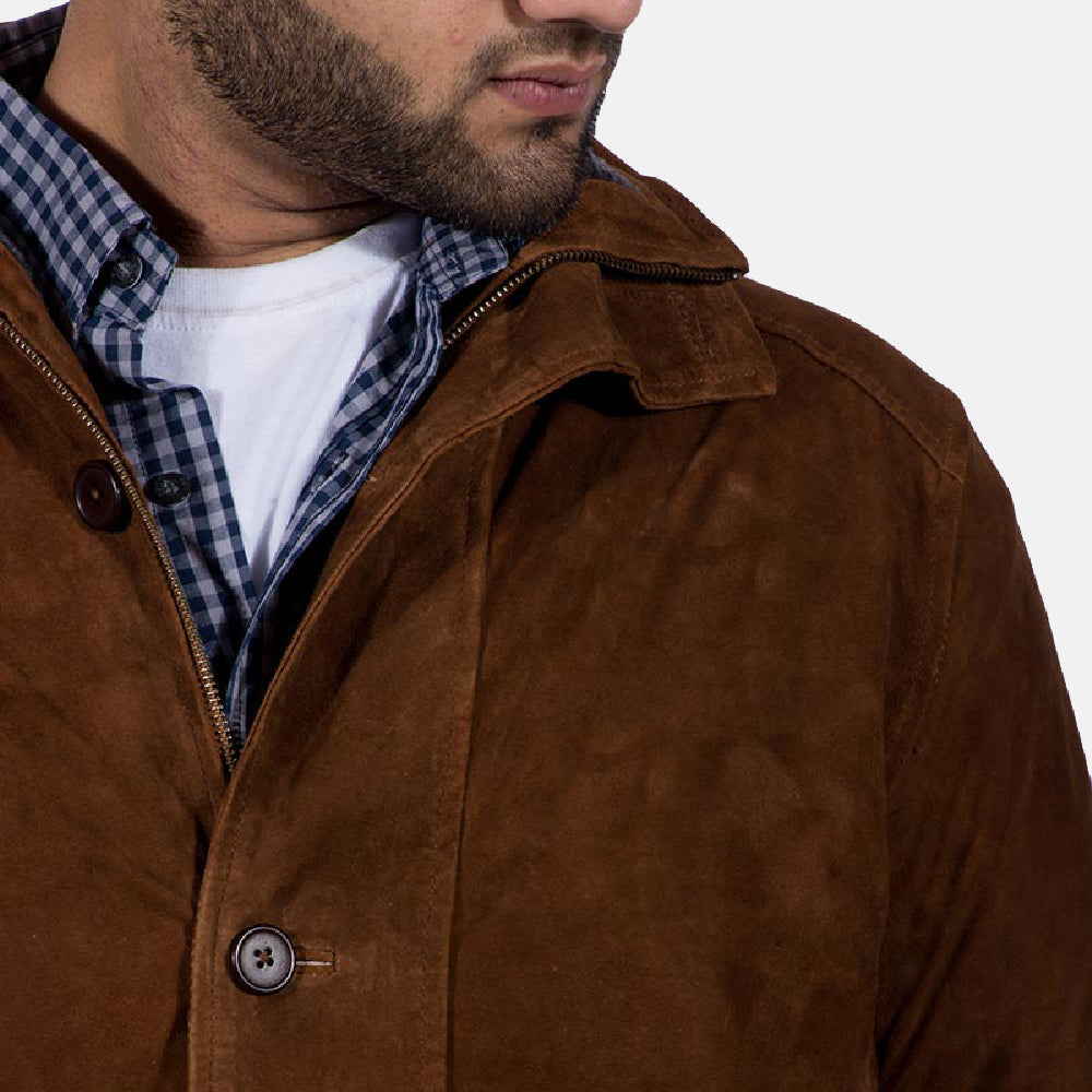 Sheriff Brown Suede Jacket SH81