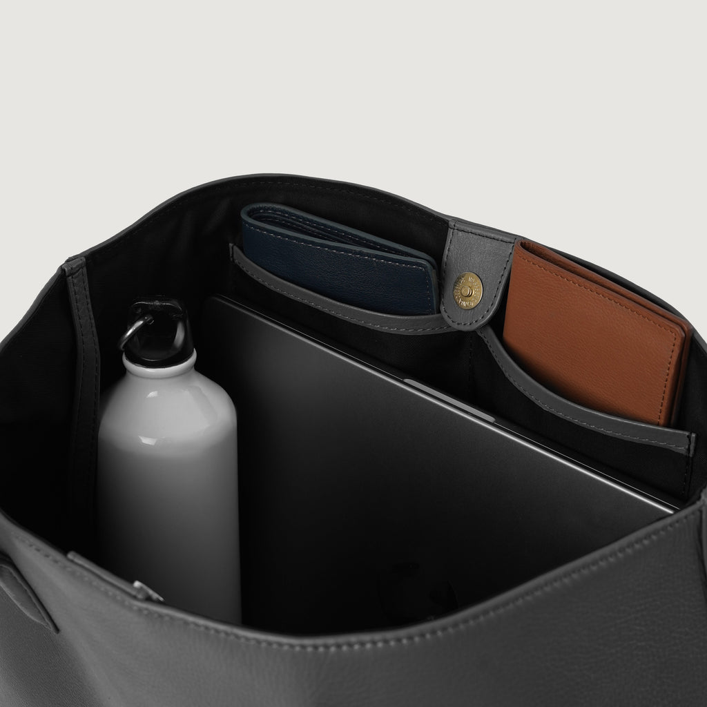 The Bianca Grey Leather