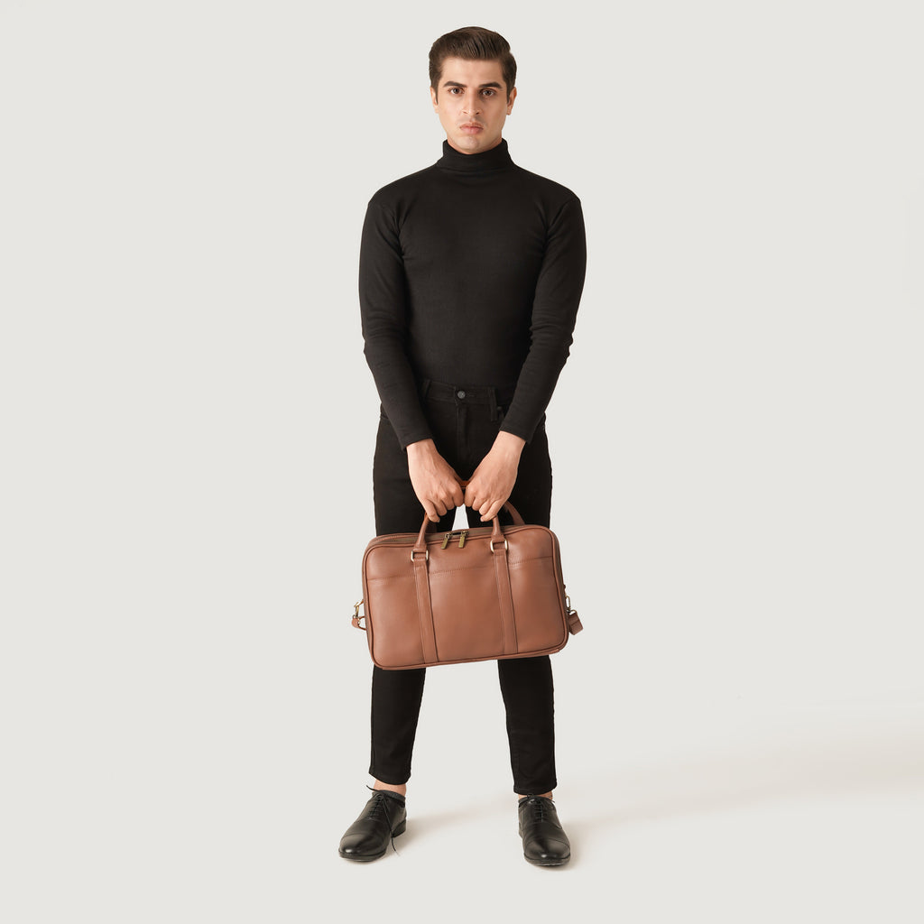 The Preston Brown Leather