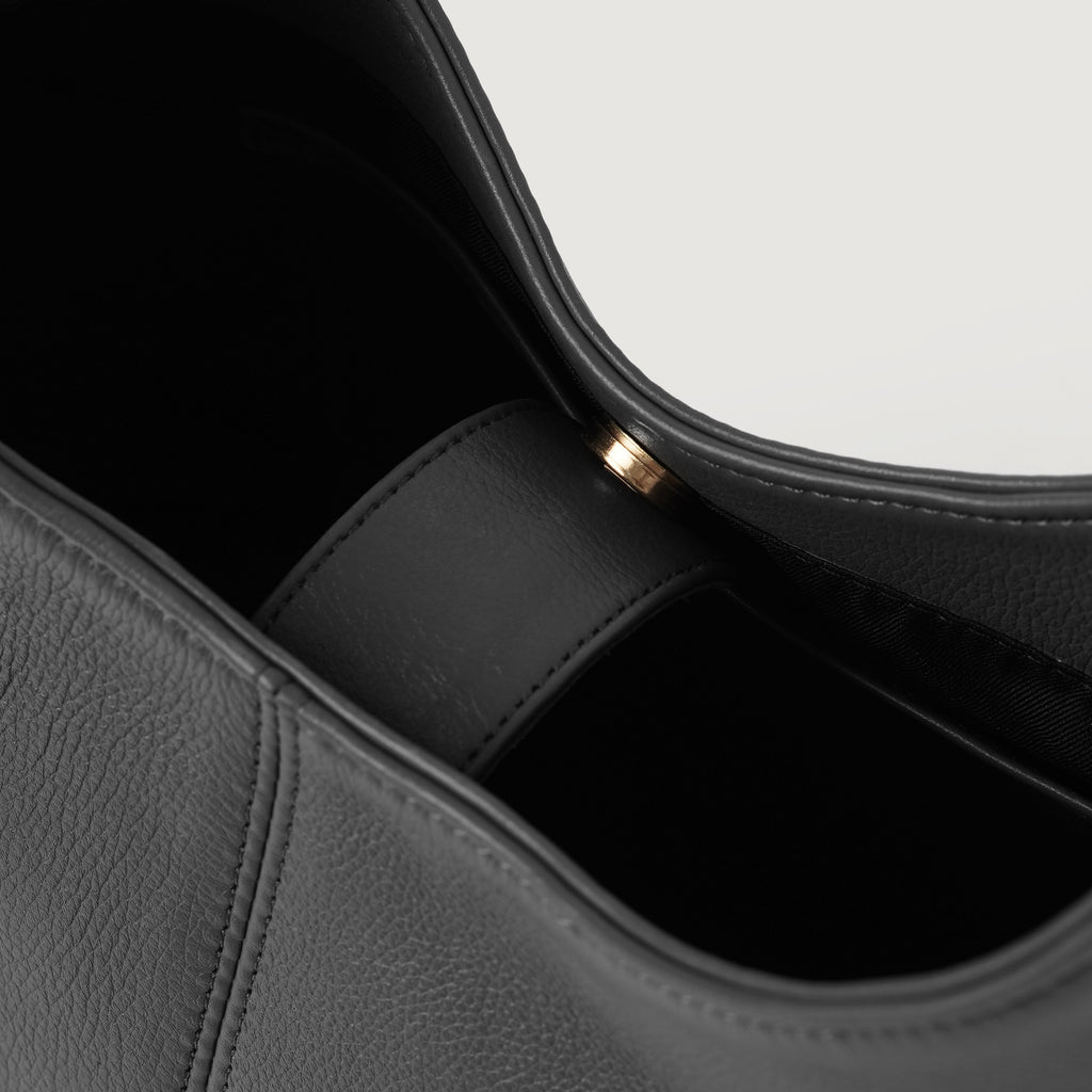 The Stefani Grey Leather