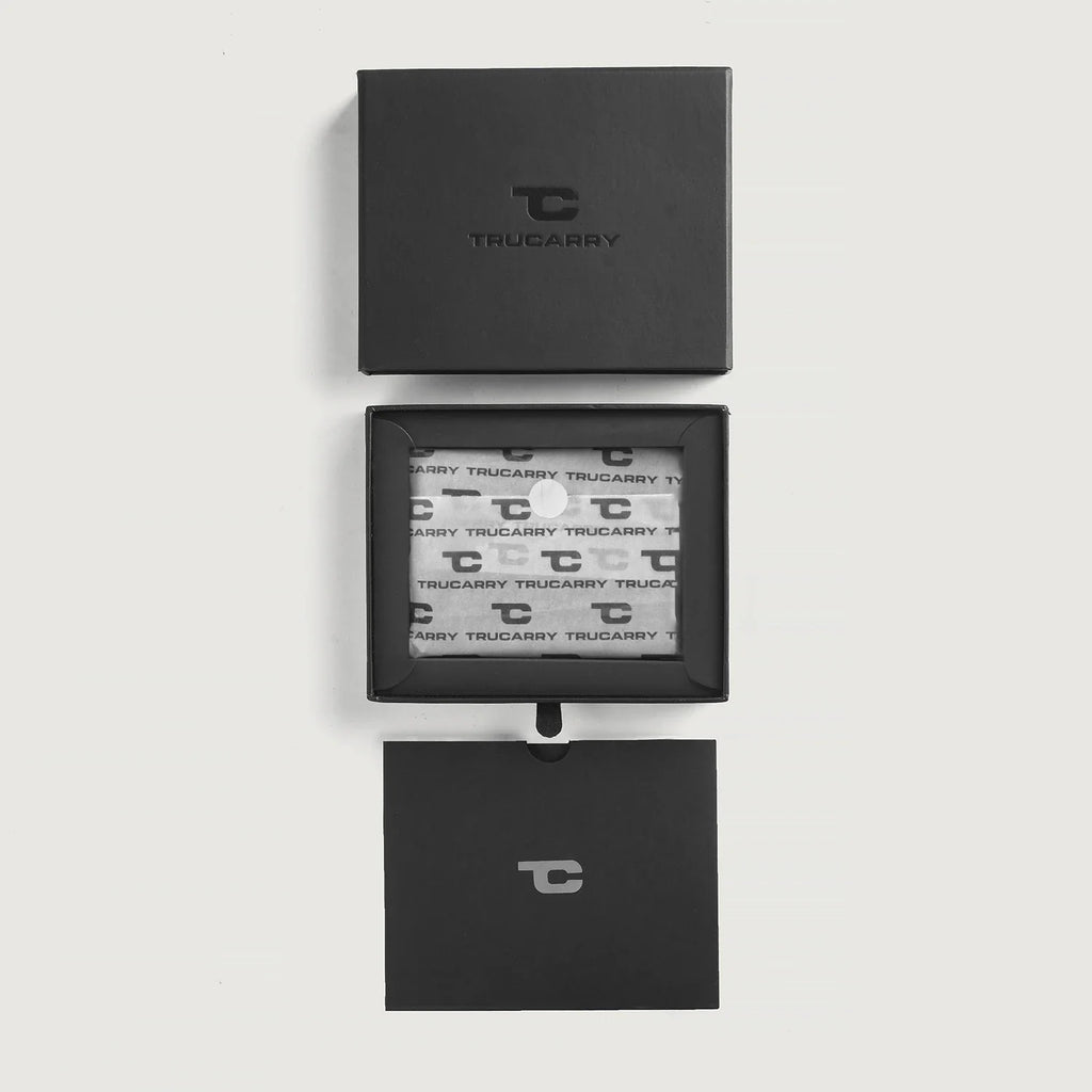 Voren Grey Leather Bi-fold Wallet