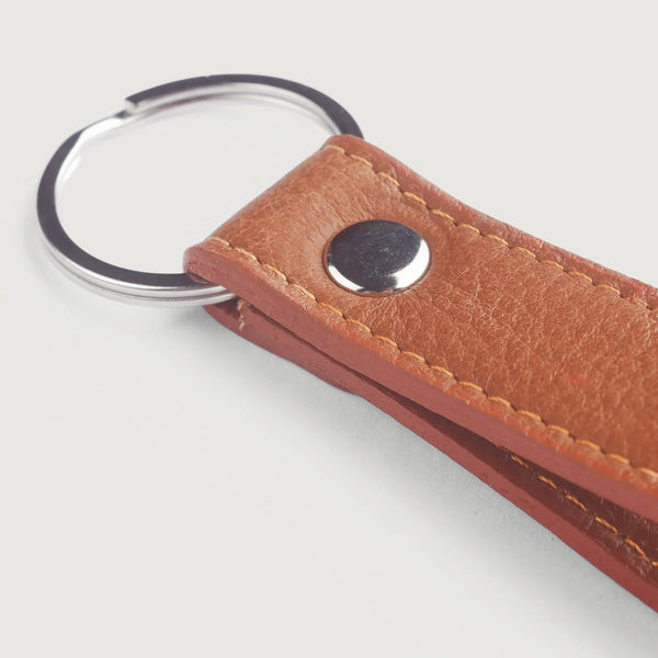 Leather Hobs Keychain
