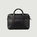 The Captain Black Leather Briefcase