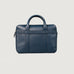 The Captain Midnight Blue Leather Briefcase