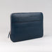 The Baxter Midnight Blue Leather Laptop Sleeve