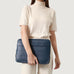 The Baxter Midnight Blue Leather Laptop Sleeve