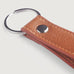 Adkins Brown Leather Keychain