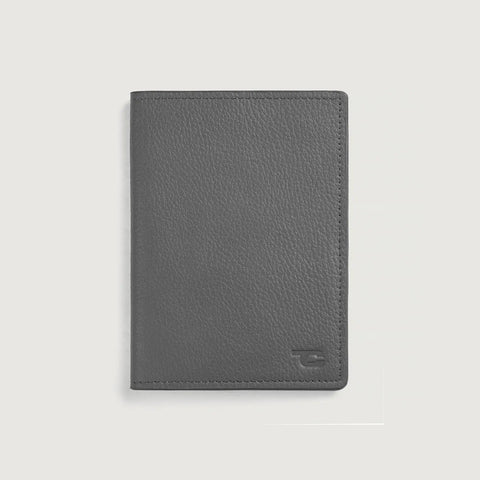 Bernardi Grey Leather Travel Wallet