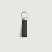 Elroy Black Leather Keychain