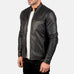 [FS] Ionic Black Leather Jacket