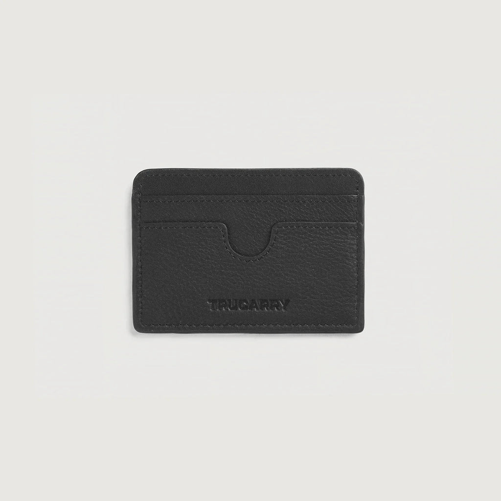 Karl Black Leather Card Holder