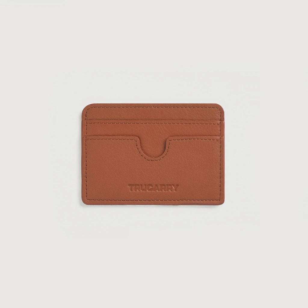 Karl Brown Leather Card Holder