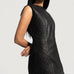 Luxe Black Leather Dress SH583