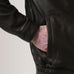 Alfred Brown Leather Bomber Jacket