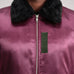 Clyde B-15 Maroon Bomber Jacket