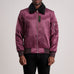 Clyde B-15 Maroon Bomber Jacket