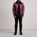 Clyde B-15 Maroon Bomber Jacket
