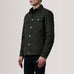 Colberto Olive Waxed Canvas Trucker Jacket