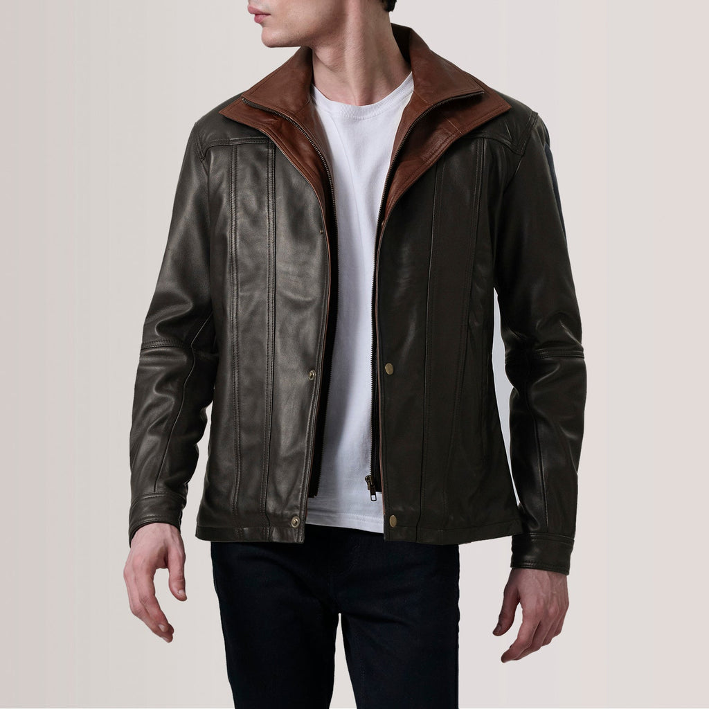 Klen Brown Classic Jacket