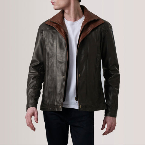 Klen Brown Classic Jacket