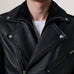 Kole Black Leather Double Rider Jacket