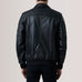 Lester Black Leather Bomber Jacket