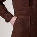 Marlo Brown Canvas Hooded Work Jacket