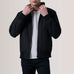 Morrison Black Canvas Bomber Jacket