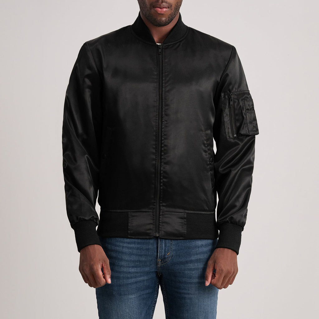 Quinton MA-1 Black Bomber Jacket
