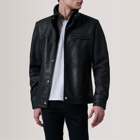 Sean Black Snuffed Classic Jacket SH91