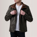 Sean Brown Leather Classic Jacket SH90