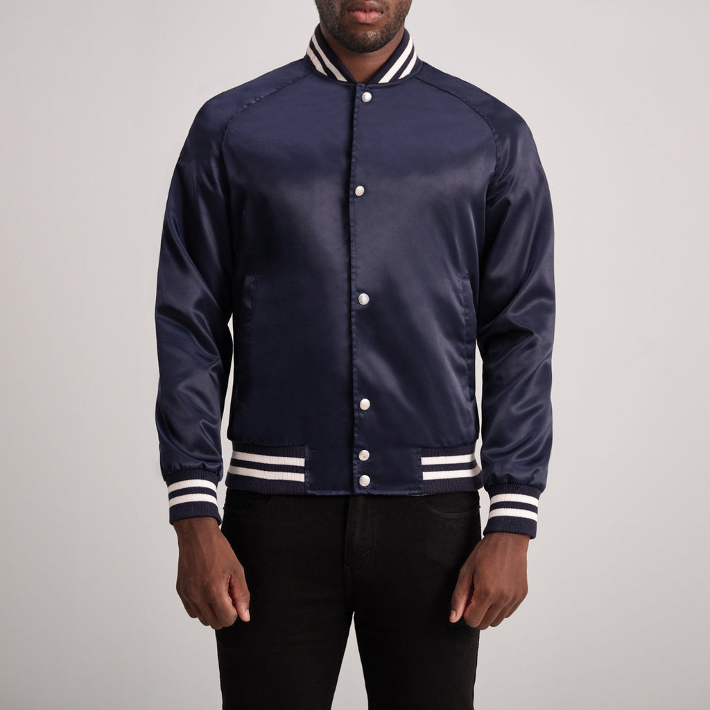 Xander Blue Varsity Jacket SH20