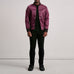 Xander Maroon Varsity Jacket SH18