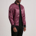Xander Maroon Varsity Jacket SH18
